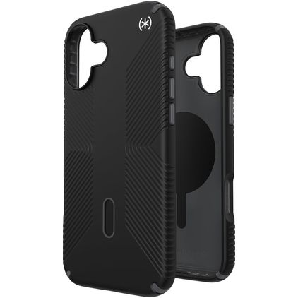 Speck Presidio2 Grip iPhone 16 Plus MagSafe Hardcase Backcover Shockproof - Schwarz