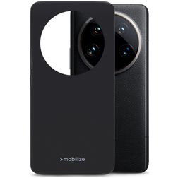 Mobilize Rubber Gelly Xiaomi 14 Ultra Hülle Flexibles TPU Backcover - Matt Black