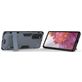Mobigear Armor Stand Samsung Galaxy S20 FE Hülle Hardcase Backcover Stoßfest mit Ständer - Blau