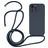 Mobigear Lanyard iPhone 15 Pro Max Silikon Handykette - Dunkelblau