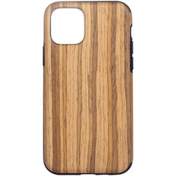 Mobigear Nature iPhone 12 Pro Max Hülle Flexibles TPU Backcover - Teak