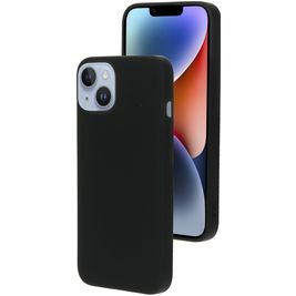 Mobiparts iPhone 14 Silikon Hülle Backcover - Schwarz