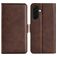 Mobigear Slim Magnet Samsung Galaxy A37 Klapphülle Portemonnaie - Braun