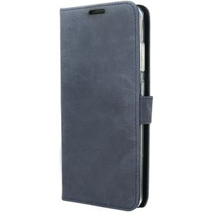 Valenta Classic Samsung Galaxy S20 Ultra Hülle Echtes Leder Klapphülle Geldbörse - Vintage Blue