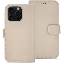 My Style Flex Wallet iPhone 16 Pro Hülle Klapphülle Geldbörse - Warm Taupe