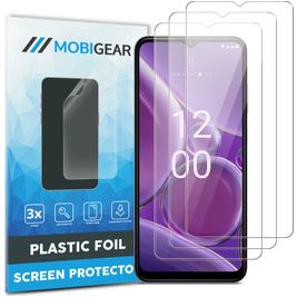 Mobigear Nokia G42 Displayschutz Schutzfolie - Hüllenfreundlich (3er Pack)