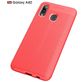 Mobigear Luxury Samsung Galaxy A40 Hülle Flexibles TPU Backcover - Rot