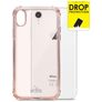 My Style Protective Flex iPhone XR Hülle Flexibles TPU Backcover Stoßfest - Soft Pink