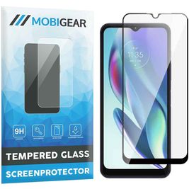Mobigear Premium Motorola Moto G50 Panzerglas Gehärtetes Glas Displayschutz - Hüllenfreundlich - Schwarz