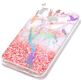 Mobigear Marble Huawei P20 Lite (2018) Hülle Flexibles TPU Backcover - Pink Dinas
