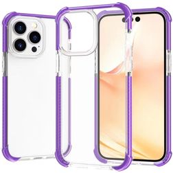 Mobigear Full Bumper iPhone 14 Pro Hülle Hardcase Backcover Stoßfest - Lila