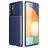 Mobigear Racing Samsung Galaxy A82 5G Hülle Flexibles TPU Backcover - Blau