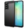 Mobigear Brushed Slim Samsung Galaxy A26 Hülle Flexibles TPU Backcover - Schwarz