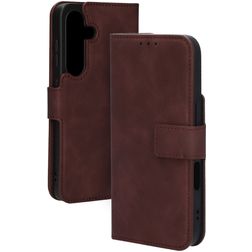 Mobiparts Classic Wallet Samsung Galaxy S25 MagSafe Hülle Klapphülle - Velvet Red