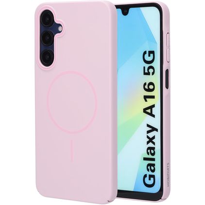 Mobiparts Slim Line Samsung Galaxy A16 MagSafe Hülle Hardcase Backcover - Blush Pink