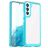 Mobigear Crystal Samsung Galaxy S23 Plus Hülle Hardcase Backcover - Transparent / Türkis