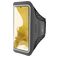 Mobiparts Comfort Fit Handyhalterung Joggen Samsung Galaxy S22 Sporthülle Neopren Sportarmband - Schwarz