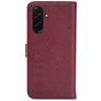 My Style Flex Wallet Samsung Galaxy A37 Hülle Klapphülle Geldbörse - Bordeaux