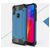 Mobigear Outdoor Motorola One Power Hülle Hardcase Backcover Stoßfest - Blau