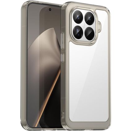 Mobigear Crystal Xiaomi 15T Pro Hülle Hardcase Backcover - Grau