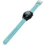 Mobigear Bumpy Silikon Smartwatch Armband Dornschließe - 22-mm-Universalanschluss - Blau