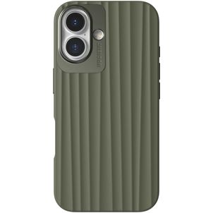 Nudient Bold iPhone 16 MagSafe Hülle Hardcase Backcover - Olive Green