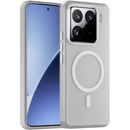 Mobigear Shockproof Xiaomi 15 Pro MagSafe Hardcase Backcover - Weiß