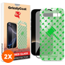 GrizzlyCoat Easy Align iPhone Air Panzerglas Gehärtetes Glas Displayschutz - Hüllenfreundlich + Applikator (2er Pack)