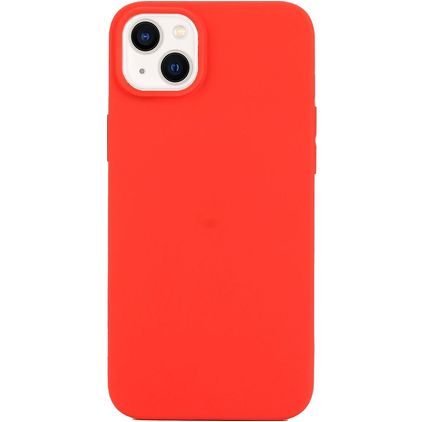 Mobigear Colors iPhone 14 Plus Hülle Flexibles TPU Backcover - Rot