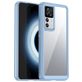 Mobigear Crystal Xiaomi 12T Hülle Hardcase Backcover - Transparent / Blau