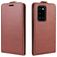 Mobigear Huawei P40 Pro Hülle Flipcase - Braun