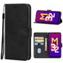 Mobigear Wallet Samsung Galaxy M32 5G Hülle Klapphülle Geldbörse - Schwarz