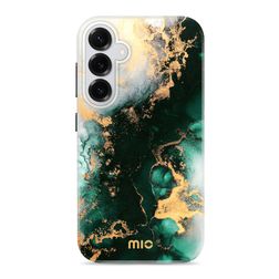 MIO Samsung Galaxy S26 Plus MagSafe Hülle Hardcase Backcover - Green Marble