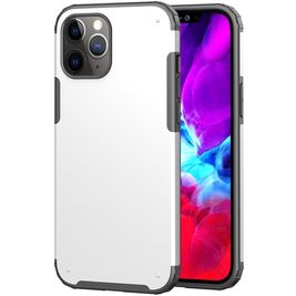 Mobigear Ultra Tough iPhone 12 Pro Max Hülle Hardcase Backcover Stoßfest - Weiß