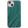 Mobigear Wavy iPhone 14 Plus Hülle Hardcase Backcover - Grün