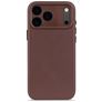 Decoded iPhone 17 Pro Hülle Echtes Leder Backcover Stoßfest - Chocolate Brown