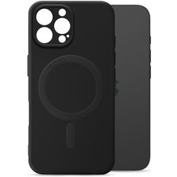 My Style Protective Flex iPhone 16 Pro Max MagSafe Hülle Flexibles TPU Backcover - Schwarz