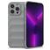 Mobigear Bumpy iPhone 14 Pro Max Hülle Flexibles TPU Backcover - Grau