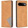 Mobigear Rhombus Slim Google Pixel 11 Pro Hülle Klapphülle - Cognac