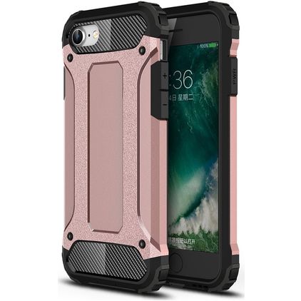 Mobigear Outdoor iPhone 7 Hülle Hardcase Backcover Stoßfest - Roségold