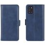 Mobigear Slim Magnet Samsung Galaxy A31 Hülle Klapphülle Geldbörse - Blau