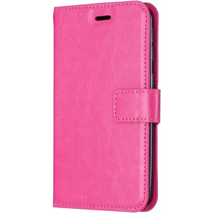 Mobigear Wallet Samsung Galaxy A20e Hülle Klapphülle Geldbörse - Pink