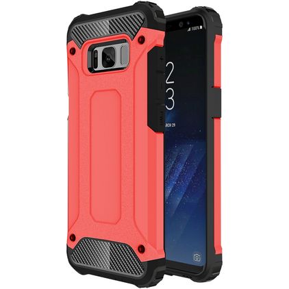 Mobigear Outdoor Samsung Galaxy S8 Hardcase Backcover Shockproof - Rot