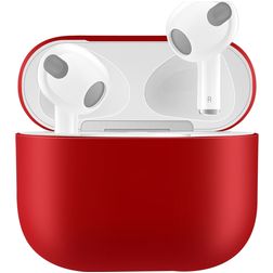Mobigear Colors Apple AirPods 3 Hülle Flexibles Silikon - Rot