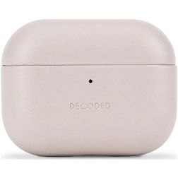 Decoded Apple AirPods Pro 3 Hülle Echtes Leder - Clay
