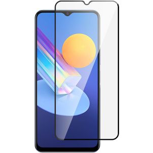 Mobigear Premium Vivo Y52 Panzerglas Gehärtetes Glas Displayschutz - Hüllenfreundlich - Schwarz