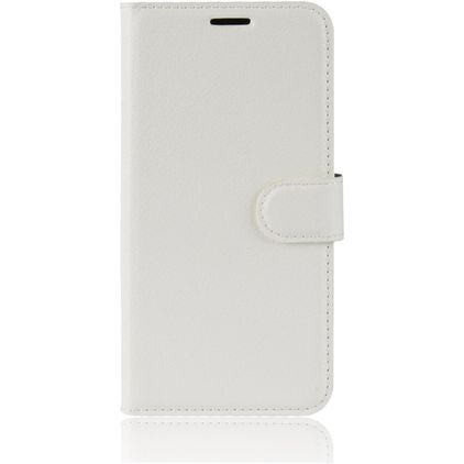 Mobigear Classic HONOR 8X Hülle Klapphülle Geldbörse - Weiß