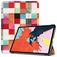 Mobigear Tri-Fold iPad Air 5 (2022) Hülle Klapphülle - Mosaik
