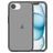 Mobigear Crystal iPhone 16e Hülle Hardcase Backcover - Grau