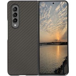 Mobigear Race Samsung Galaxy Z Fold 3 Hülle Flexibles TPU Backcover - Schwarz